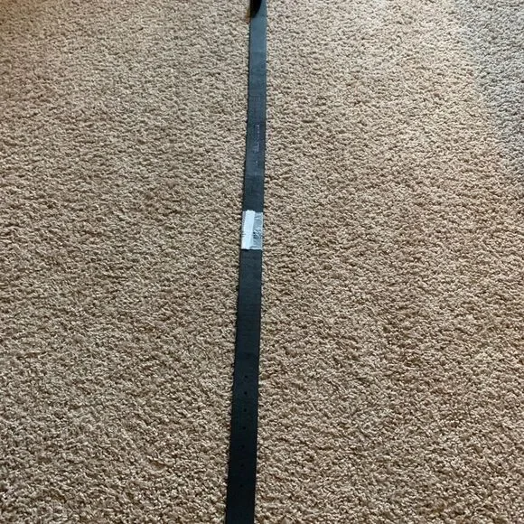 Harley-Davidson Men's XL 42/44 Embossed Genuine Leather Belt, Black New - Picture 8 of 9